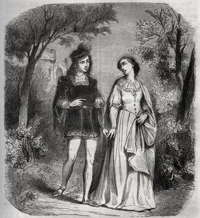 Tantot gick de tillsammans i parken: Francesca de Rimini (Francoise de Rimini av French School