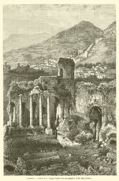 Taormine (gravyr) av French School