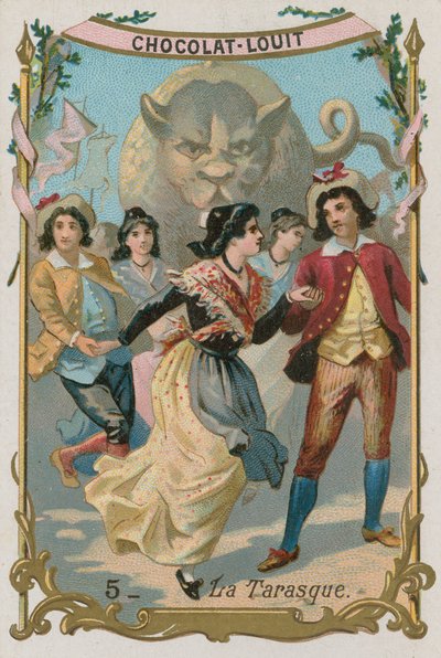 Tarasque, Provences legendariska drake av French School