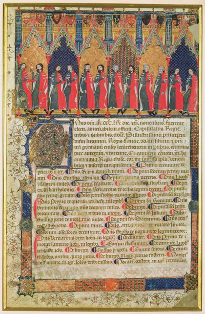 Aldermen of Toulouse, 1369 av French School