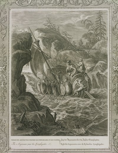 Argonauterna passerar Symplegades av French School