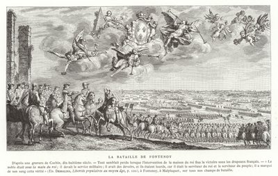 Slaget vid Fontenoy, Österrikes tronföljdskriget, 1745 av French School