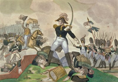 Slaget vid Waterloo, 18 juni 1815 av French School