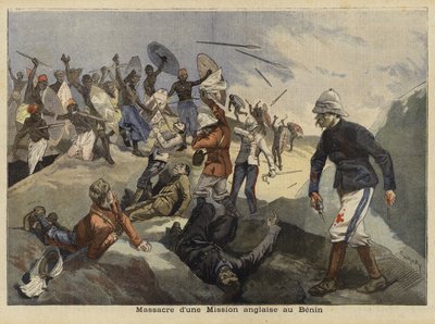 Massakern i Benin, 4 januari 1897 av French School