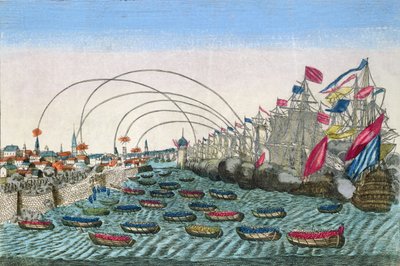 Engelsmännens erövring av Havanna 1762 (se även 110458) av French School