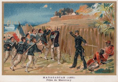 Infångandet av Marovoay, Madagaskar av French School