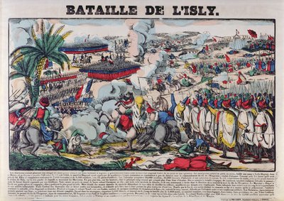 Infångandet av följet av Abd-el-Kader (1808-83) eller slaget vid Isly den 14 augusti 1844, 1844-63 av French School