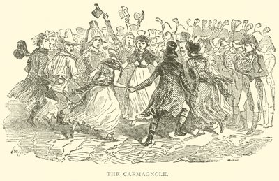The Carmagnole (gravyr) av French School