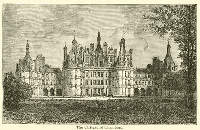 Chateau de Chambord (gravyr) av French School