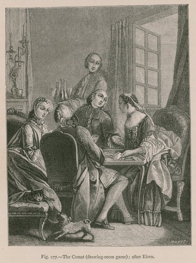 Kometen (Drawing-room Game); efter Eisen av French School