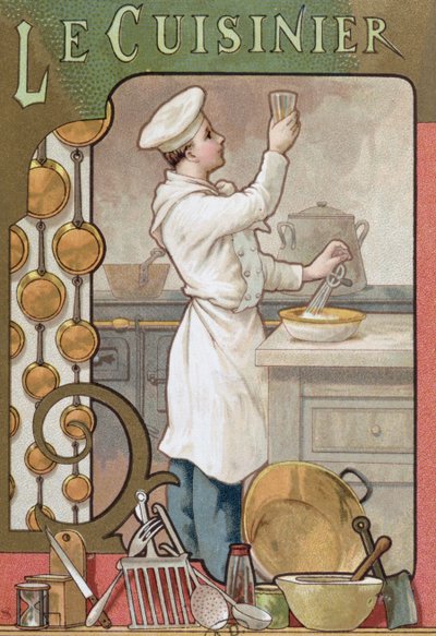 Kocken, ca 1899 av French School