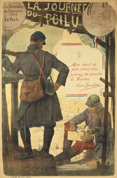 Poilus dag, 25-26 december 1915, 1915 av French School