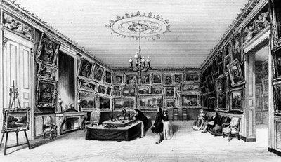 Galerie Durand-Ruel, 103, rue des Petits-Champs, Paris, 1800-talets andra hälft av French School