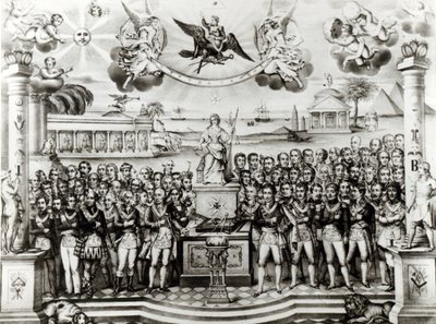 Frimurarmysteriernas historiska födelseplats av French School