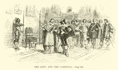 Der König und der Kardinal von French School