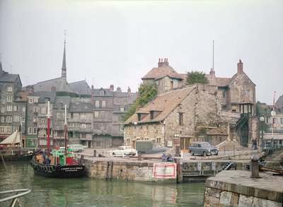 Löjtnansen, från vilken Samuel de Champlain (1567-1635) reste till Nya Frankrike, 15 mars 1603, sedan 16 april 1608 av French School