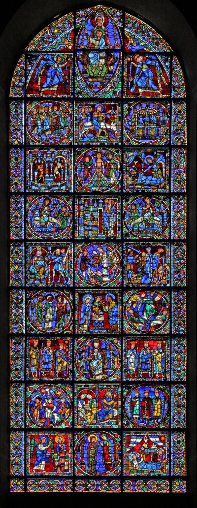 The Life of Christ window (w50) av French School