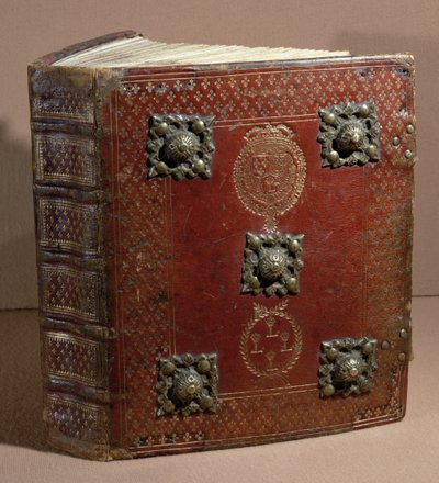 Livre Ferre från Cour des Comptes (läder & veläng) av French School