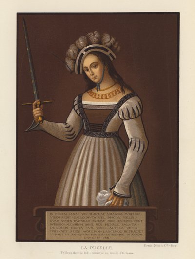 The Maid of Orleans av French School