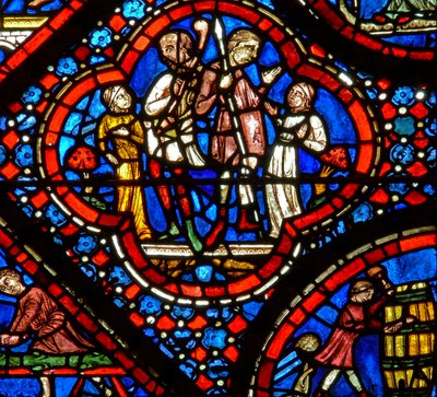 Noahfönstret: ett par nefilimer (w47) av French School