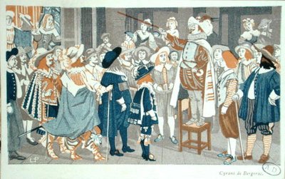 Nästalet på Hotel de Bourgogne, illustration från 