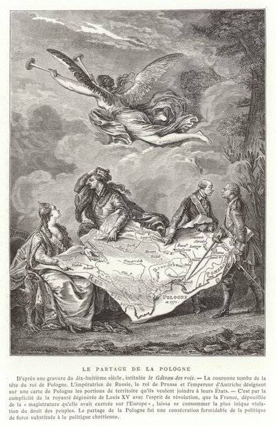 Polens delning, 1772 av French School