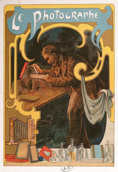 Fotografen, ca 1899 av French School
