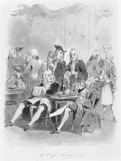 Prokopen 1743, c.1840 av French School