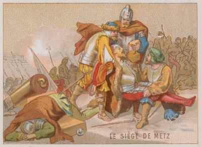 Belägringen av Metz i de italienska krigen av French School
