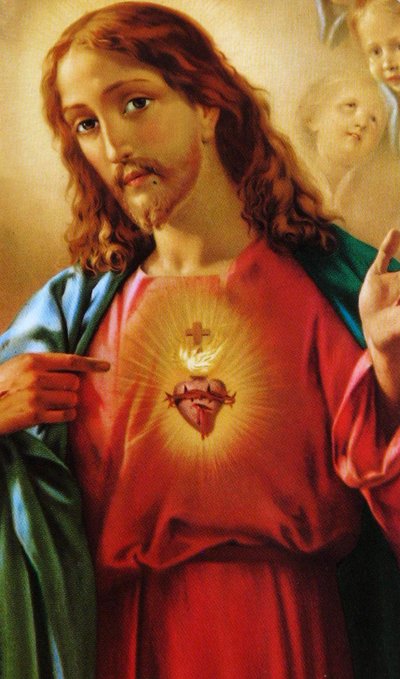 Jesu heliga hjärta, 1800-talet av French School