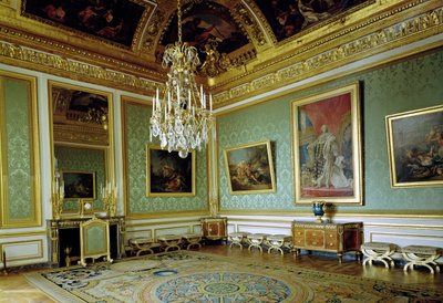Salon des Nobles, ominredd 1785 av Marie-Antoinette (1755-93) av French School