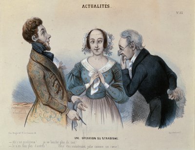The Squint Operation, c.1840 av French School