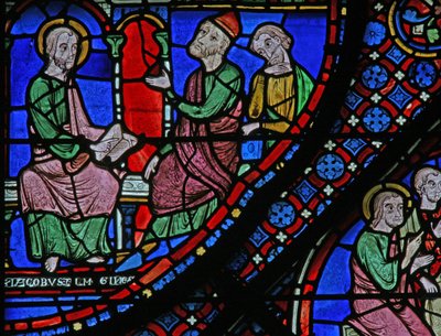 St James Window: Almongenes konverteras (w5) av French School