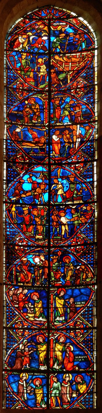 St. Laurence-fönstret av French School
