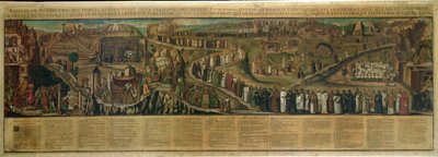 The Two Paths of Religion, skildring av klyftan mellan protestantism och katolicism (se även 174605 och 174606) av French School