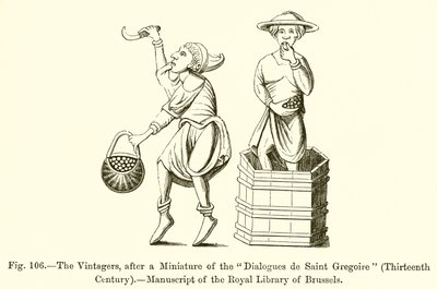 The Vintagers, efter en miniatyr av Dialogues de Saint Gregoire av French School