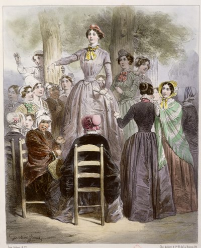Kvinnors regering under 1848 års revolution av French School