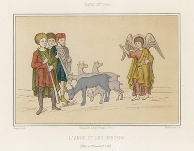 Ängeln och herdarna av French School
