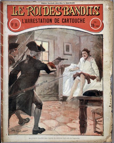 Gripandet av Cartridge - i "The King of the Bandits", nr 16 av French School