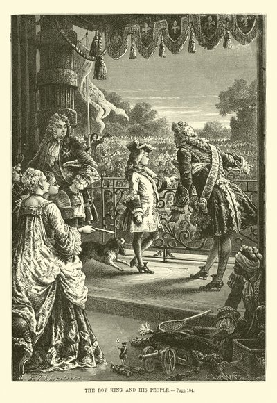 Pojken King och hans folk av French School