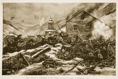 Fransmännens fångst av Steinbach den första veckan i januari 1915, 1915-19 av French School