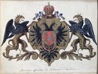 Österrikiska imperiets vapen, före 1867 av French School