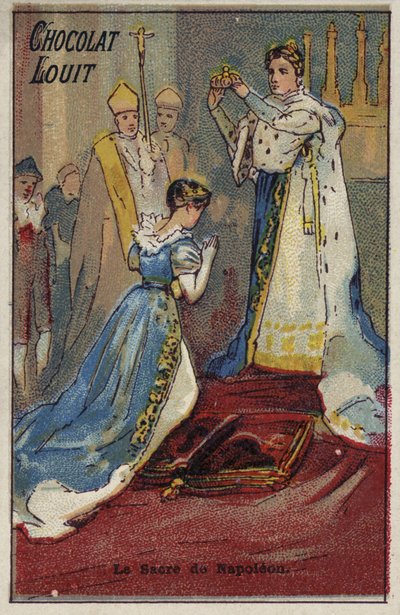 Napoleons kröning, 1804 av French School