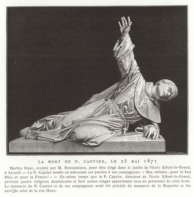 Pere Captiers död den 25 maj 1871 av French School