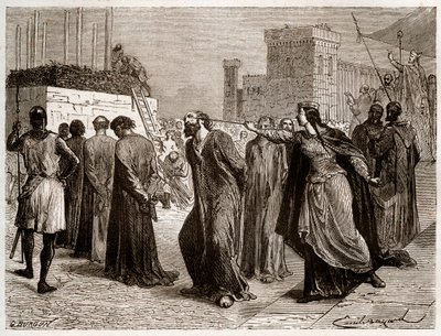 Kätteriet i Orleans 1022 - Fallet med Orleans-kättarna: kanoner dömdes till slaktaren för kätteri i Orleans 1022. (första buchern i historien om kampen mot kätteri i väst under Robert II den frommes regering ( 996-1031 av French School