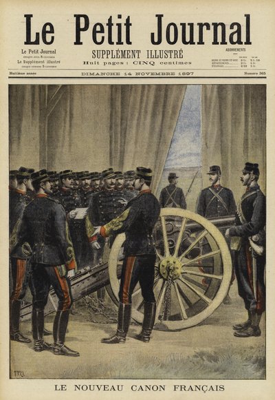 Den nya franska kanonen, 1897 av French School