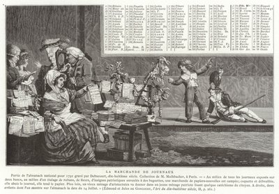 Tidningsförsäljaren av French School