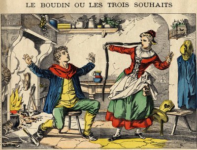Puddingen eller de tre önskningarna (eller löjliga önskningar). av French School