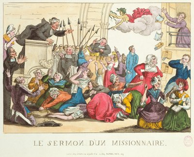 En missionärs predikan av French School