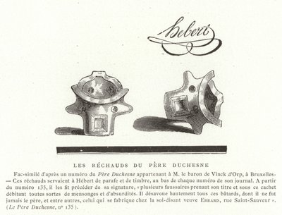 Kaminerna av Pere Duchesne av French School
